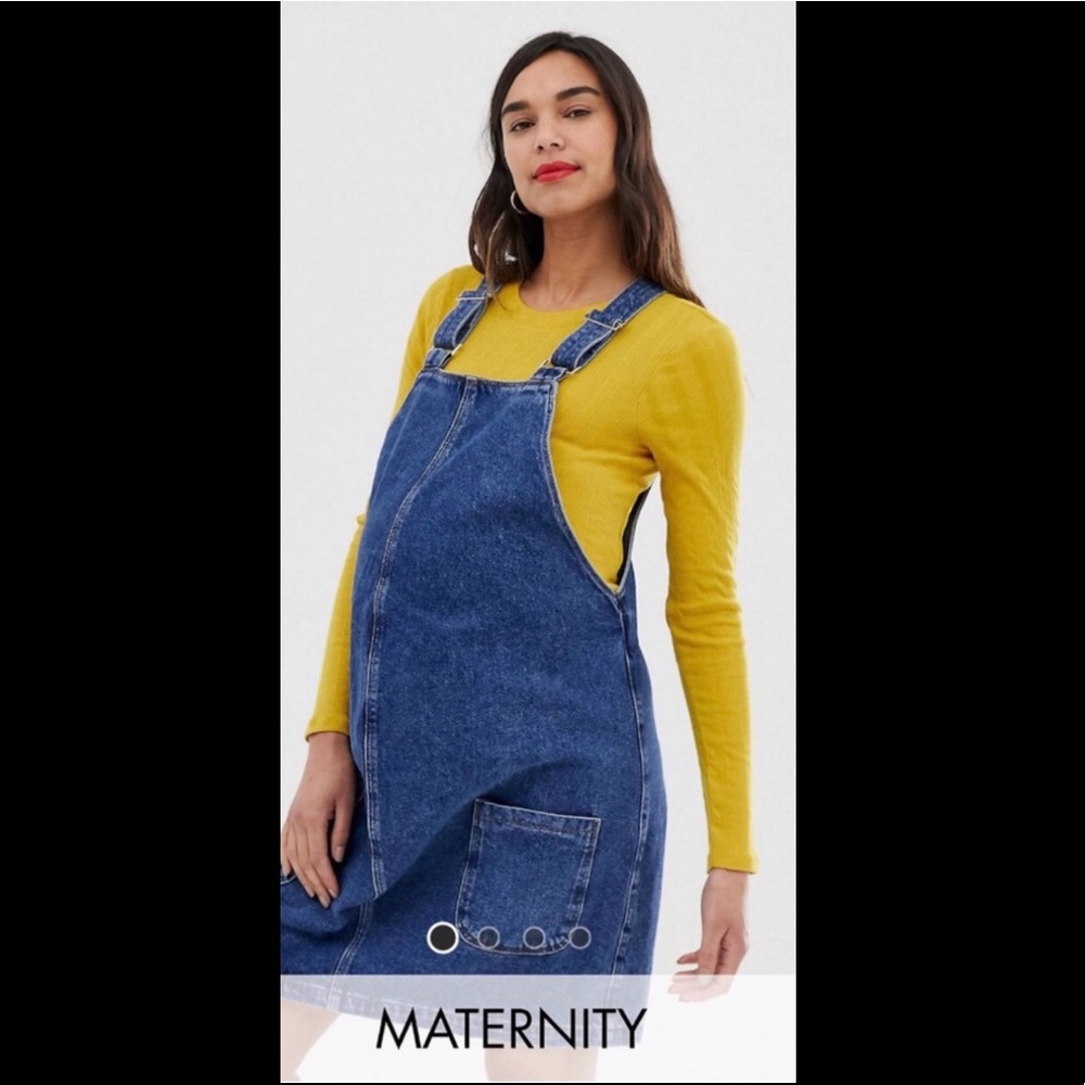 ASOS MATERNITY OVERALL DRESS